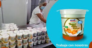 EMPRESAS SOLICITAN EMPACADORES DE YOGURT + DE 16 VACANTES